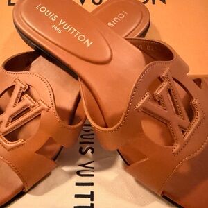 Louis Vuitton Brown Women's Sandals size 40